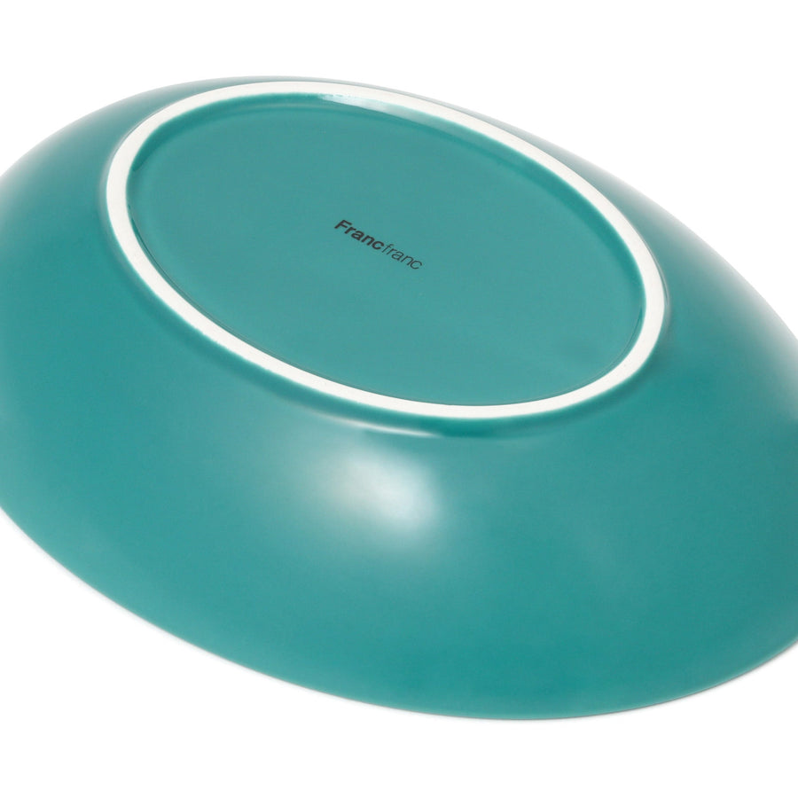 色々皿 オーバルディーププレート スプラッター