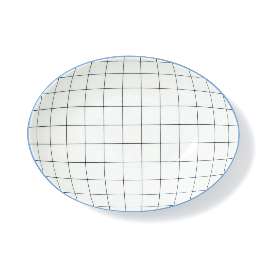 色々皿 オーバルディーププレート ウィンドウペン