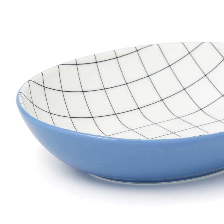 色々皿 オーバルディーププレート ウィンドウペン