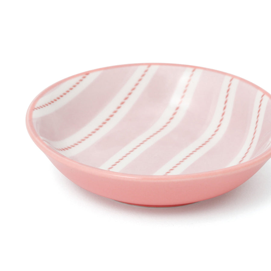 色々皿 ディーププレート SS マルチストライプ