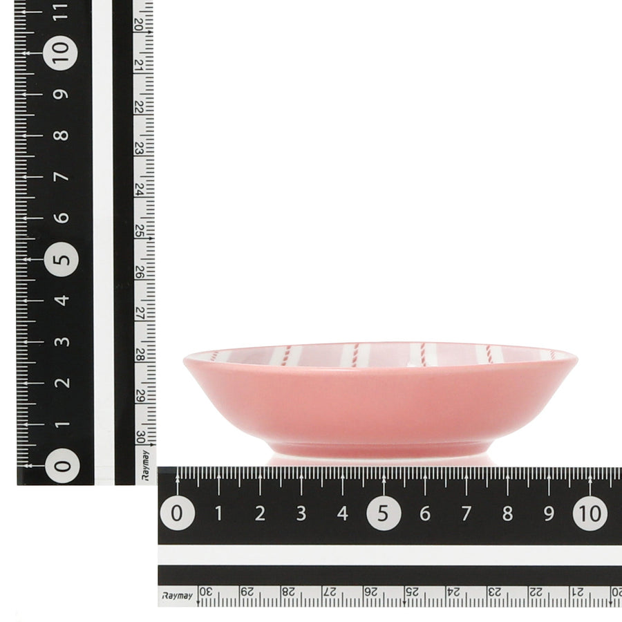 色々皿 ディーププレート SS マルチストライプ