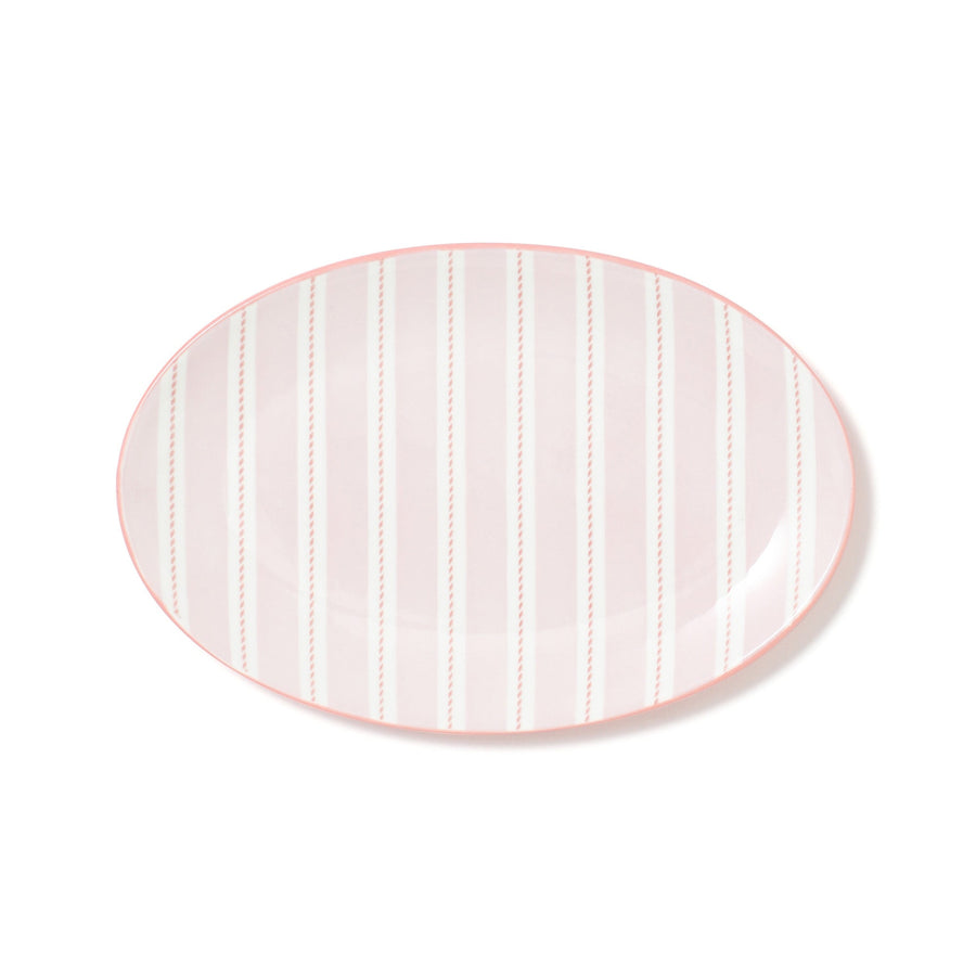色々皿 オーバルプレート マルチストライプ