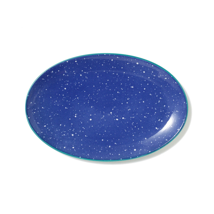 色々皿 オーバルプレート スプラッター