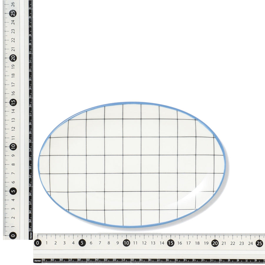 色々皿 オーバルプレート ウィンドウペン
