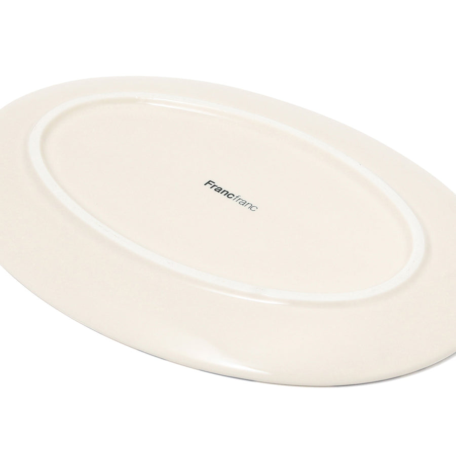 色々皿 オーバルプレート フラワー