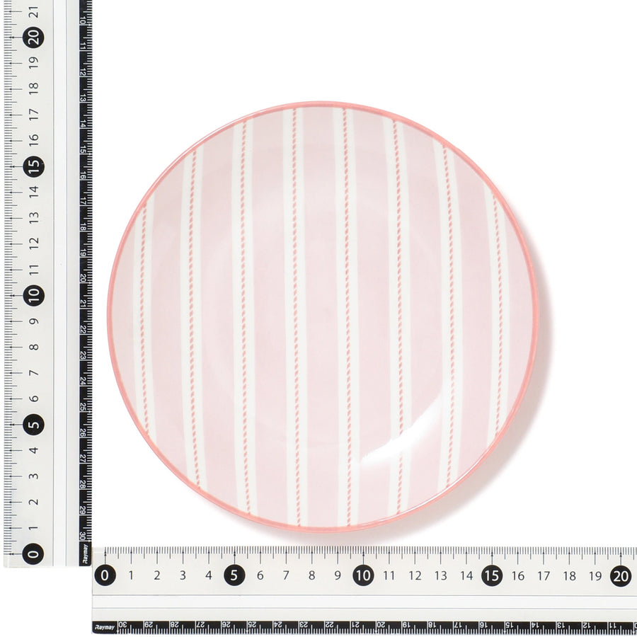 色々皿 プレート S マルチストライプ