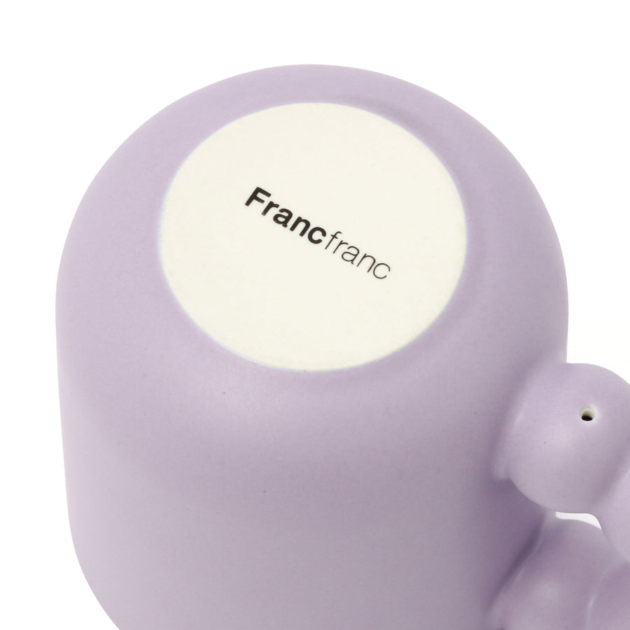 プランプ マグ&コースター パープル