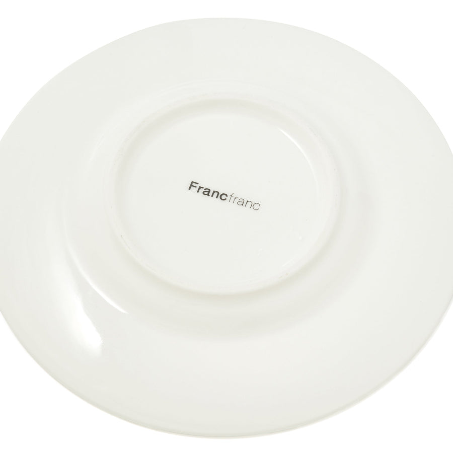 リボン カップ&ソーサー ブルー