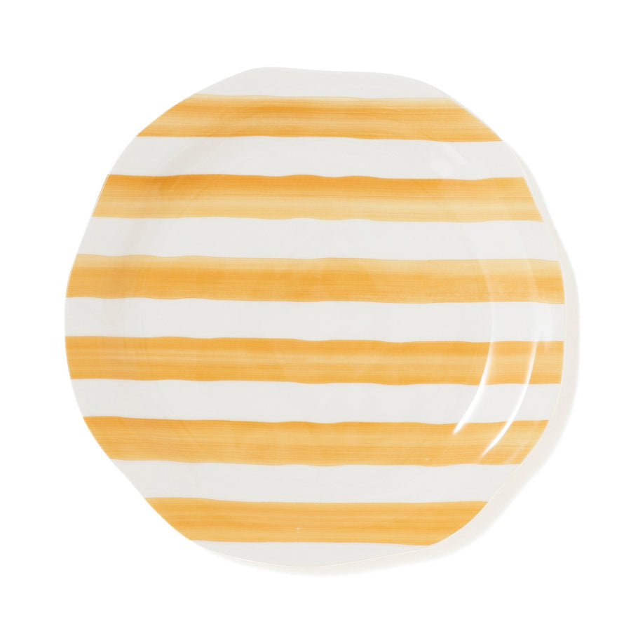 クラフトタッチ プレート ストライプ L イエロー