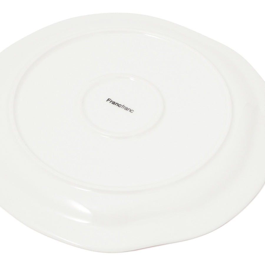 クラフトタッチ プレート ストライプ L ピンク