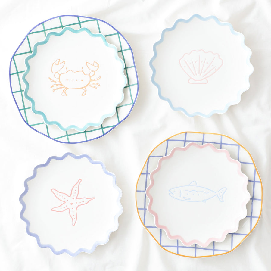 クラフトタッチ プレート スターフィッシュ M パープル