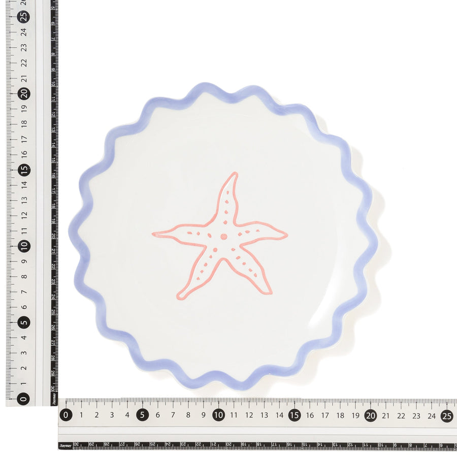 クラフトタッチ プレート スターフィッシュ M パープル