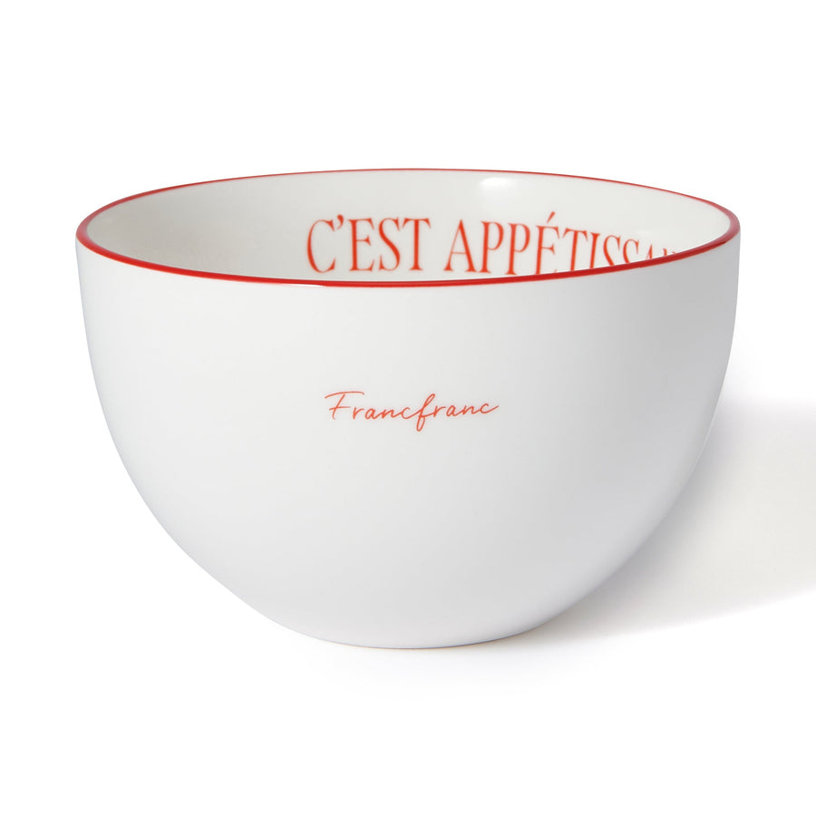 パステモーン シリアルボウル レッド