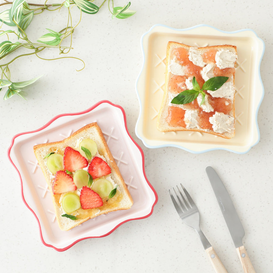 パステモーン トーストプレート イエロー