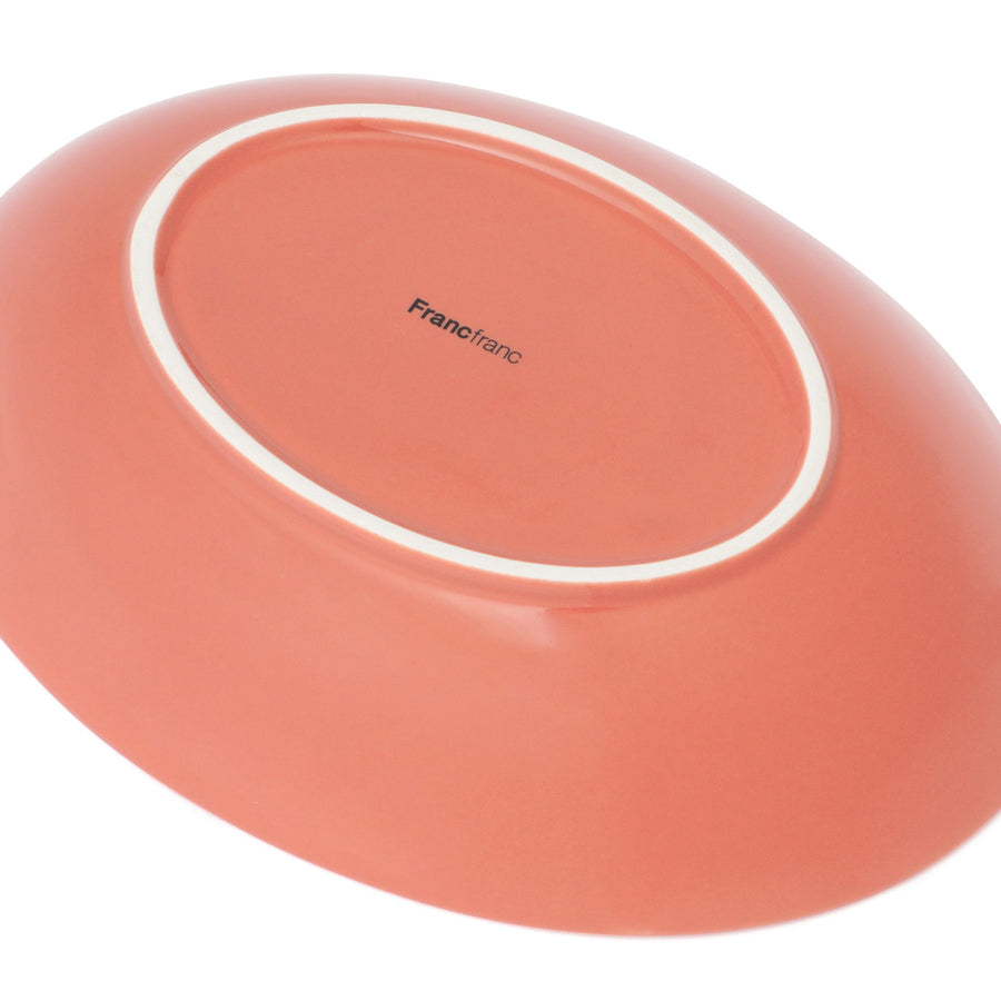 色々皿 オーバルディーププレート ドット