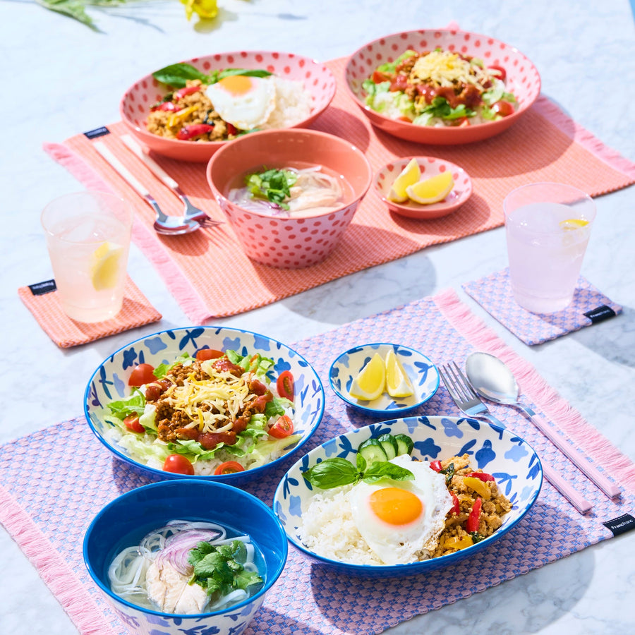 色々皿 ディーププレートSS ドット