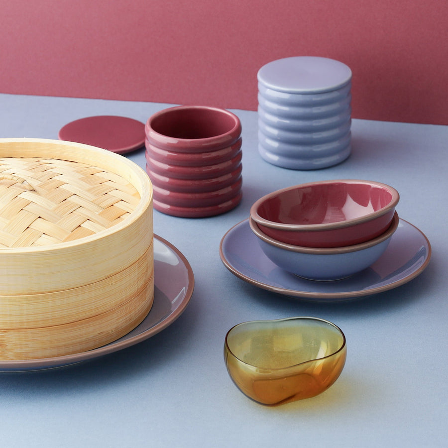 バイカラー リムプレート M ブルー