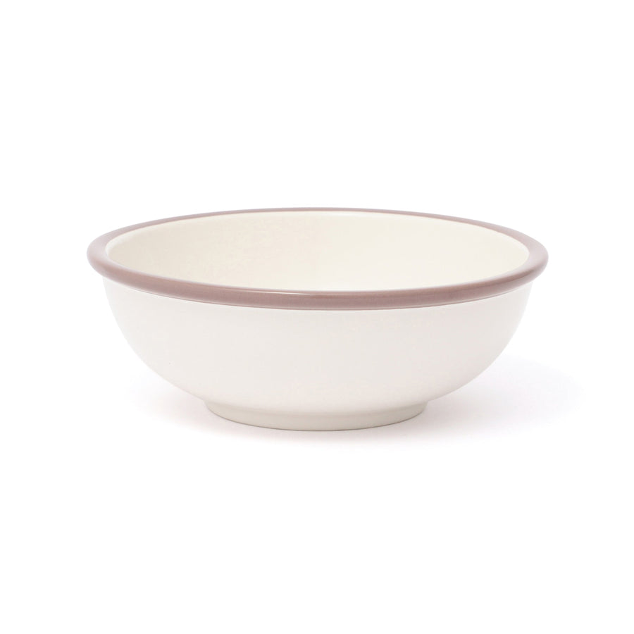 バイカラー リムボウル S ホワイト