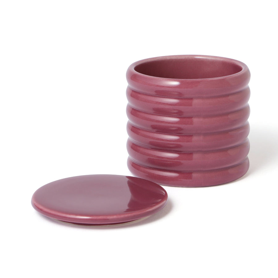 スカラップ 蒸しカップ レッド