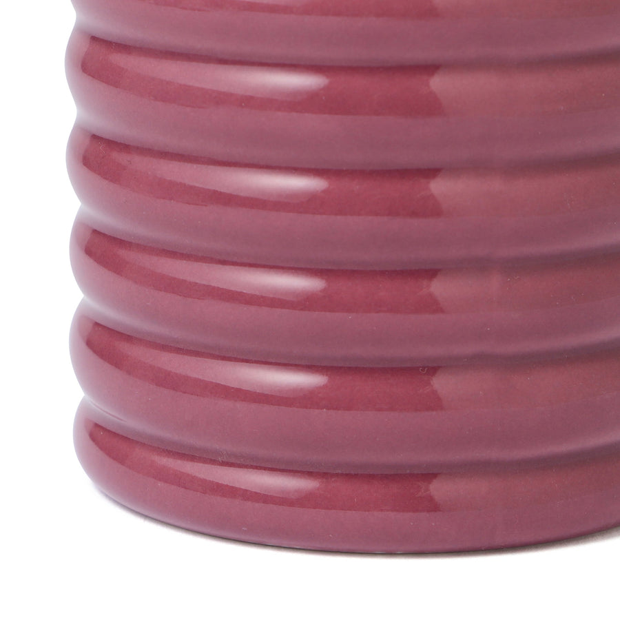 スカラップ 蒸しカップ レッド