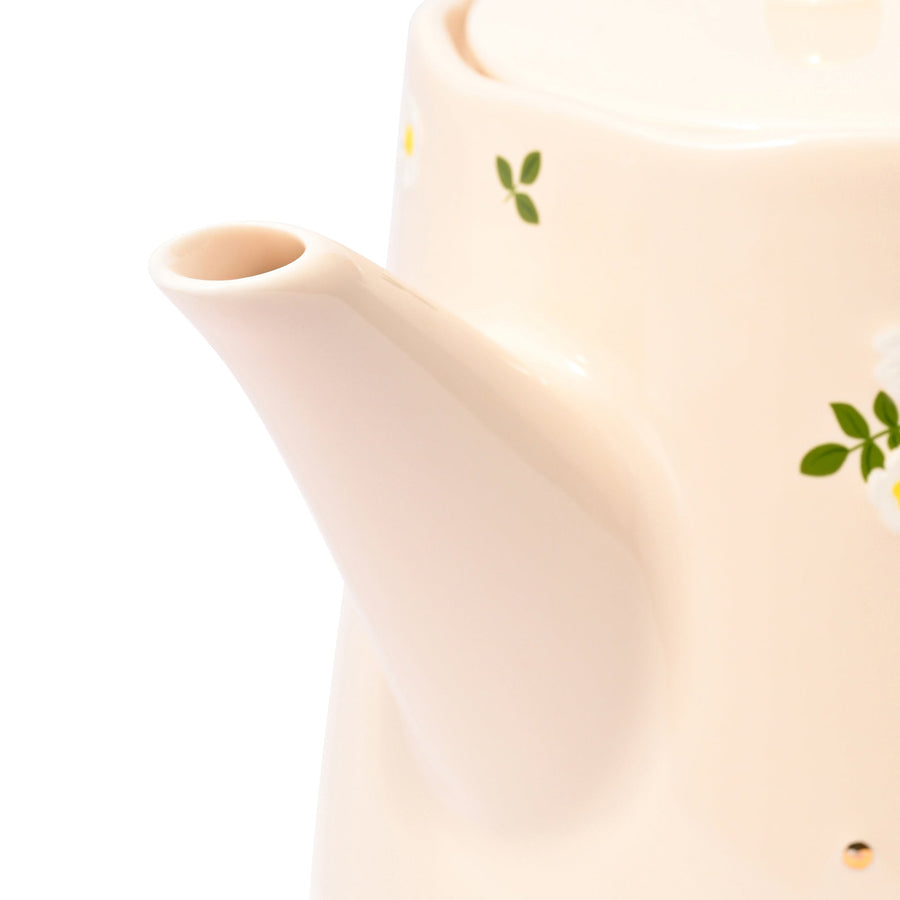 フルーロン ティーポット アイボリー