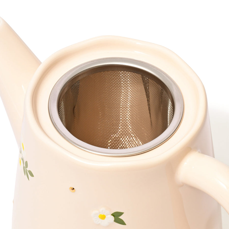 フルーロン ティーポット アイボリー