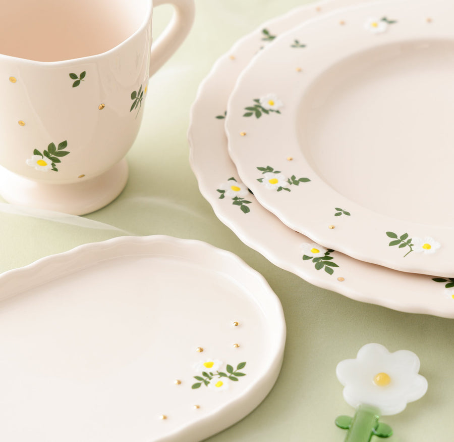 フルーロン プレート M アイボリー