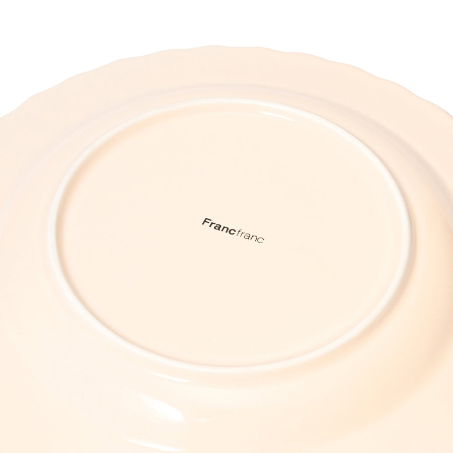 フルーロン プレート M アイボリー