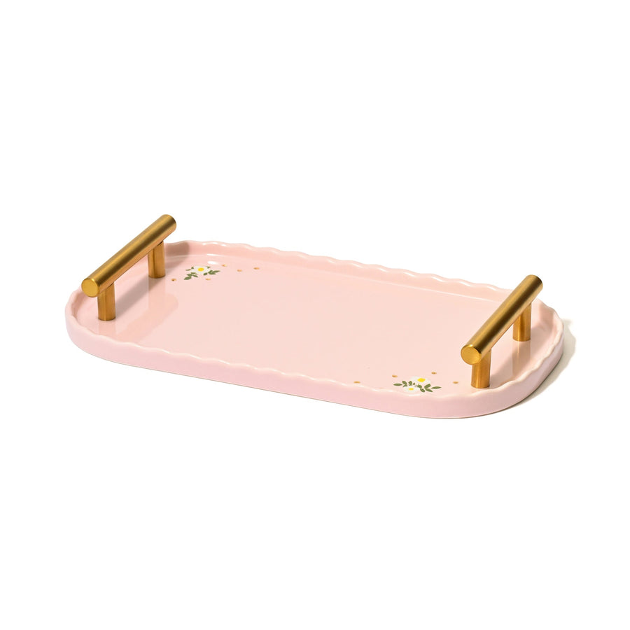 フルーロン ケーキトレイ ピンク