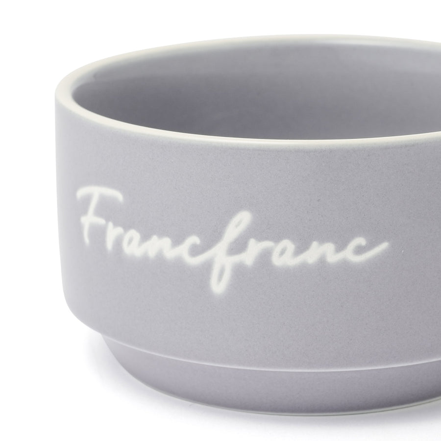 ロゴ リム スープカップ ブルー