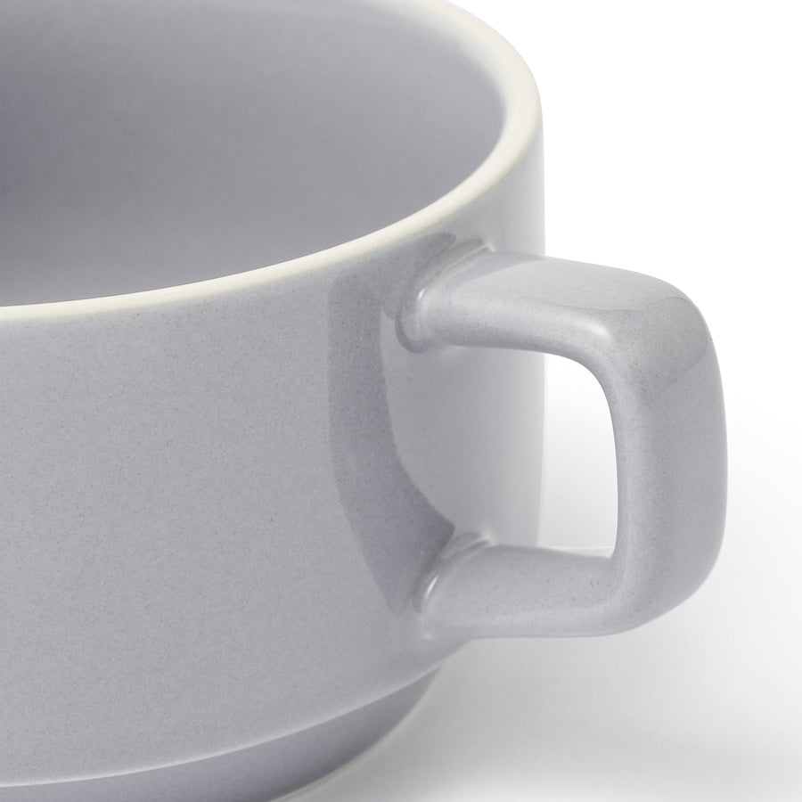 ロゴ リム スープカップ ブルー