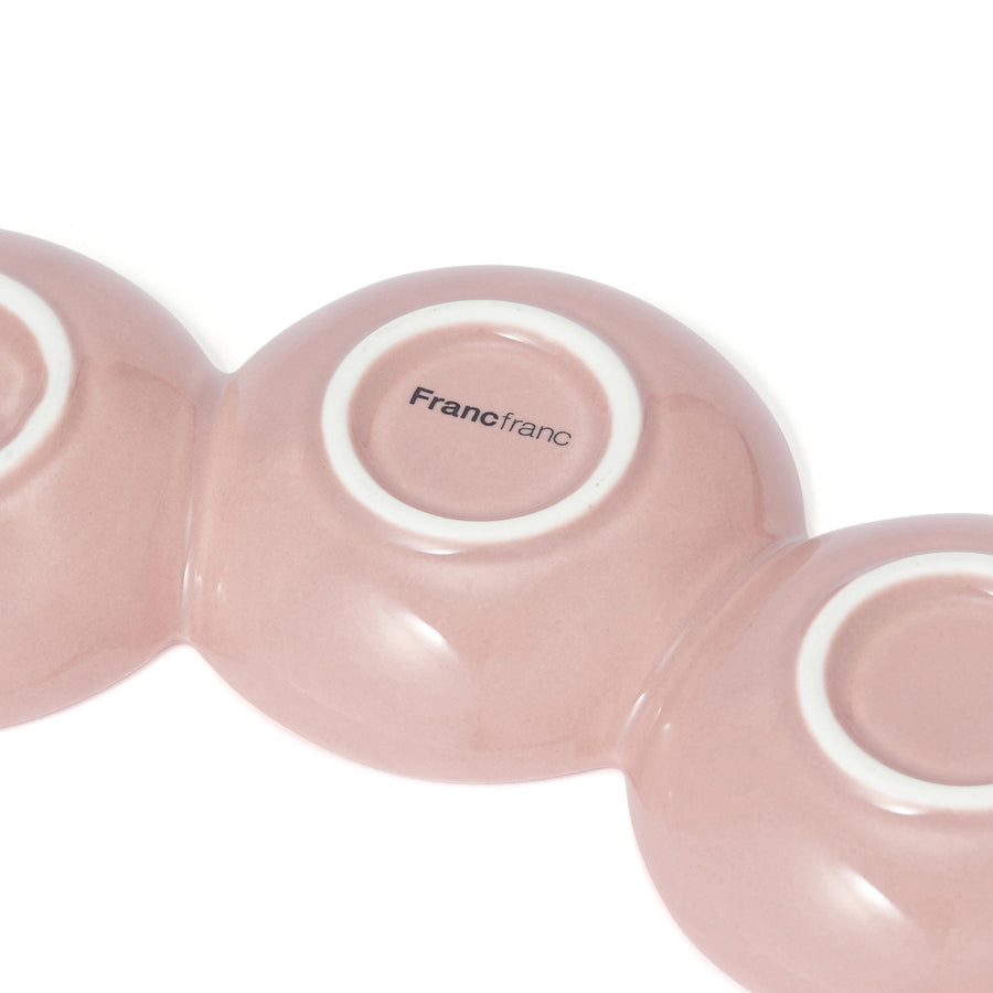 仕切りプレート 3連 ピンク