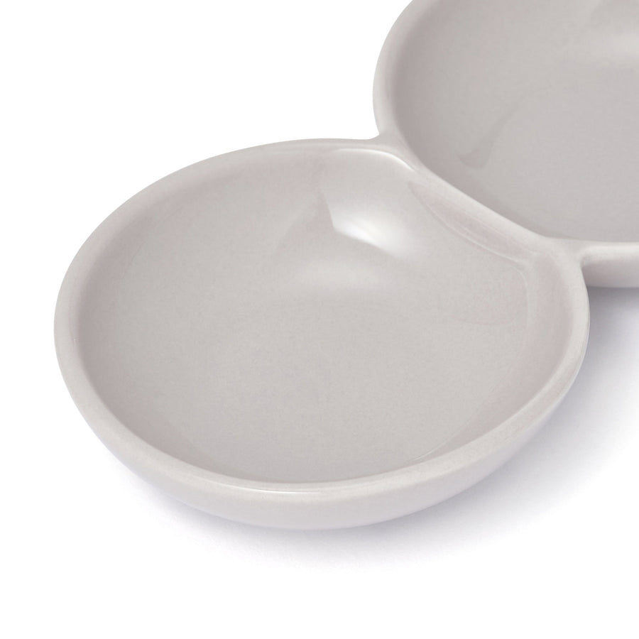 仕切りプレート 2連 グレー