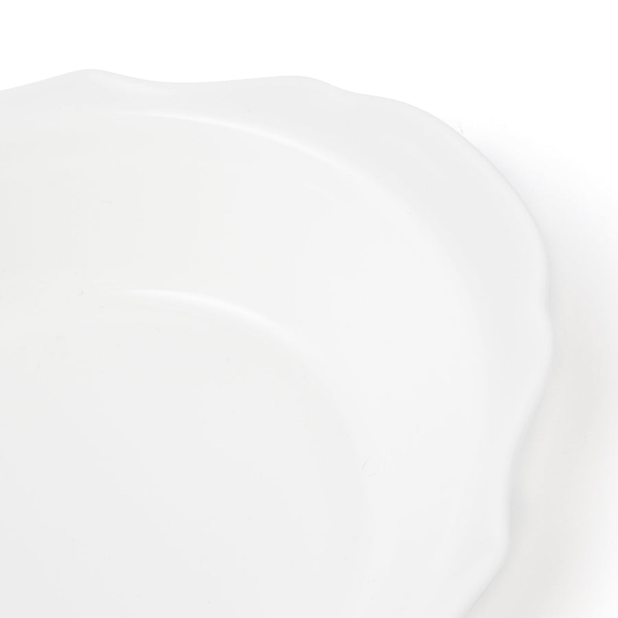 フラワーリム オーブンウェア L アイボリー