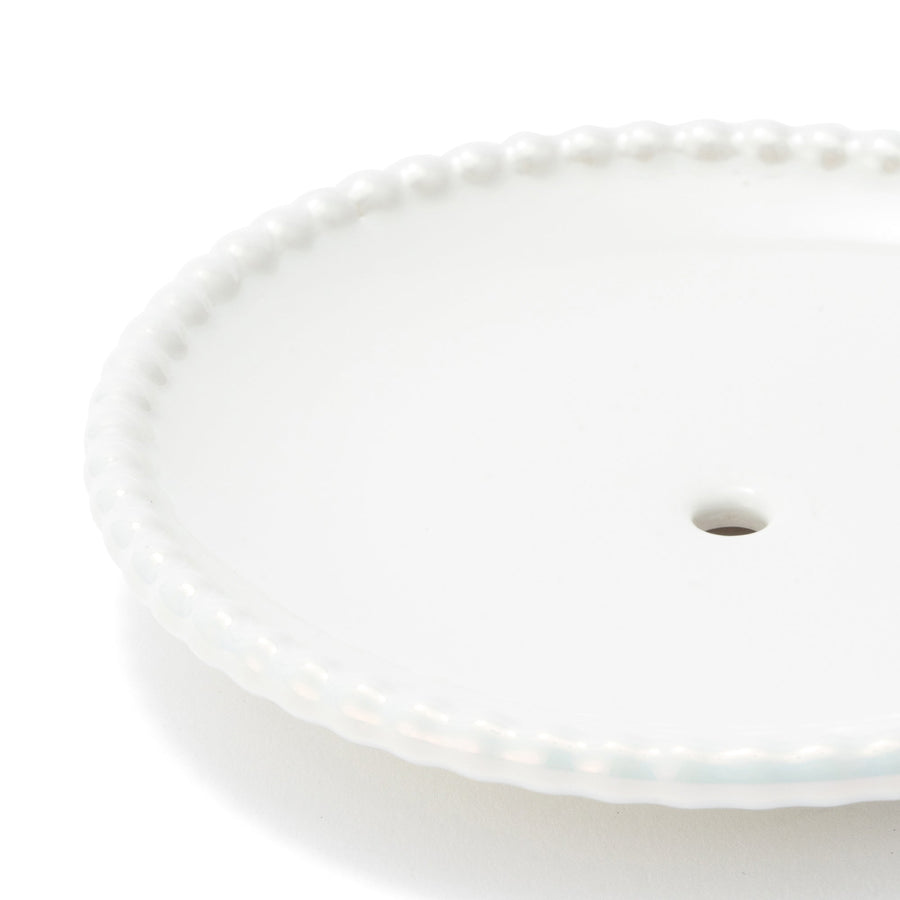 パール ケーキスタンド 3段 ホワイト