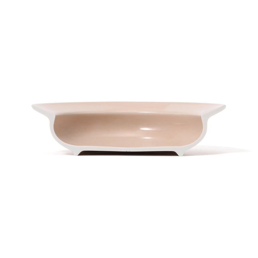 Minoyaki Easy-to-scoop Bowl, Medium, Gray