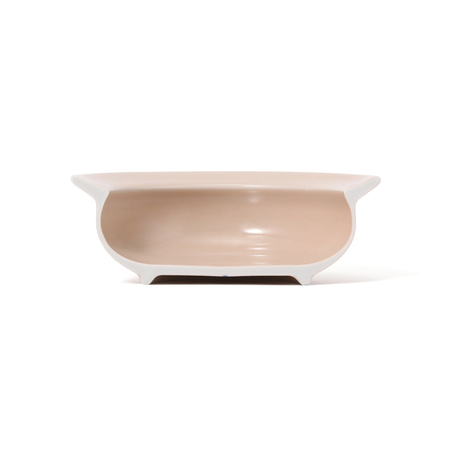 Minoyaki Easy-to-scoop Bowl, S, Gray