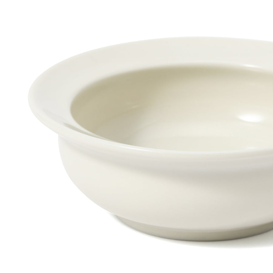 Minoyaki Easy-to-scoop Bowl, S, Ivory