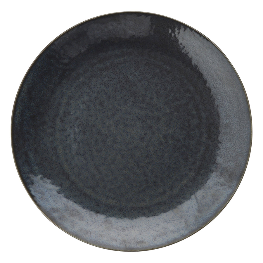 Mino Ware Colorful Plate L Navy