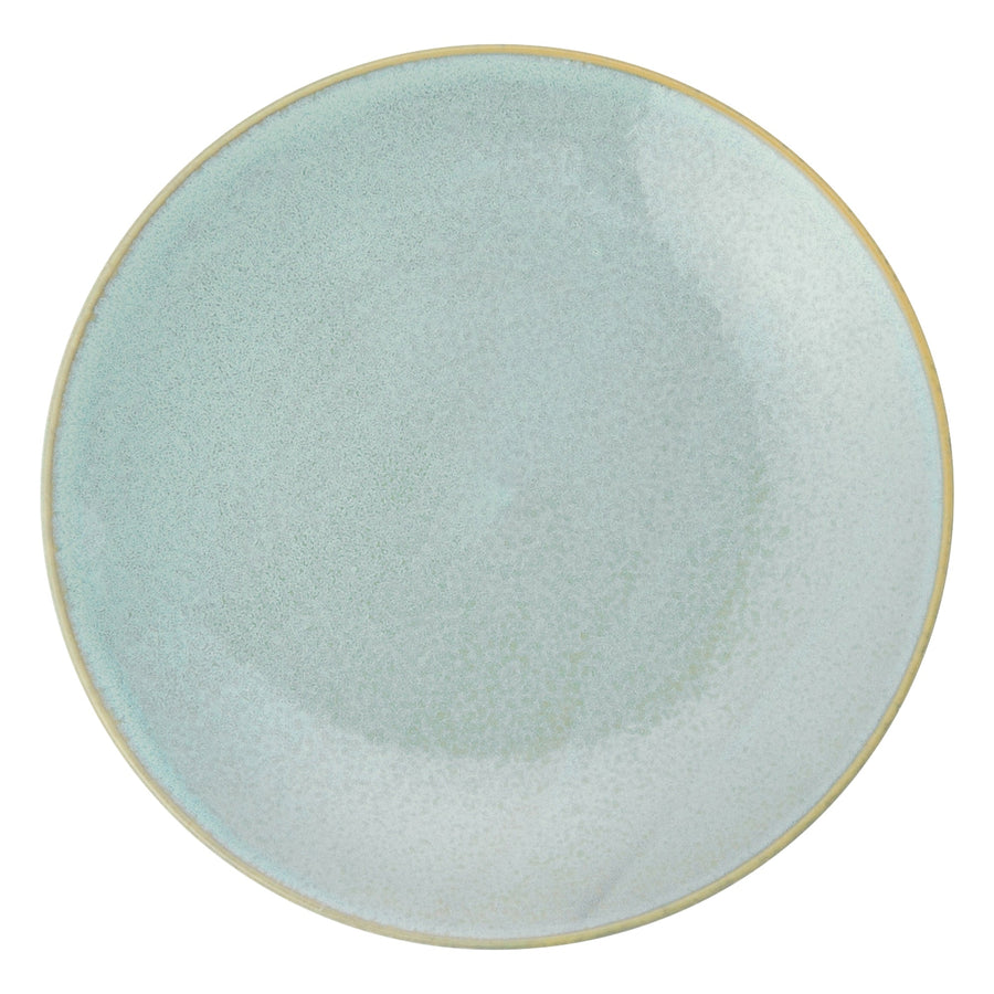 Mino Ware Colorful Plate Medium Light Blue