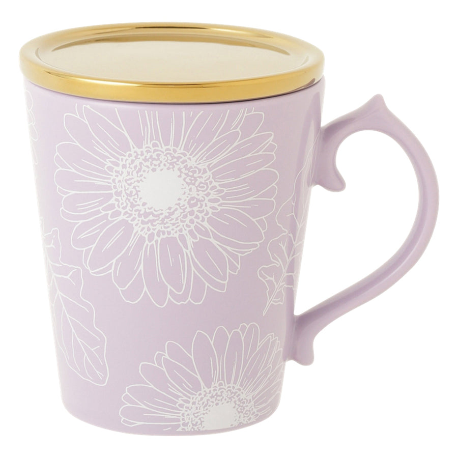 Gerbera Mug Lavender