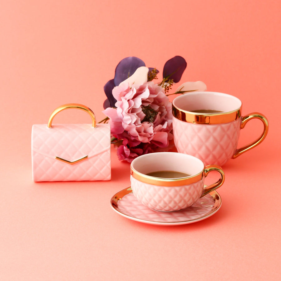 Matelasse Mug Pink