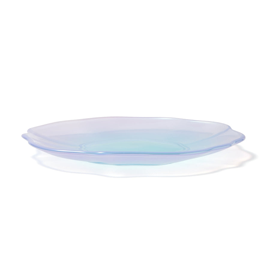 Gradation Opal Glass Plate S Purple x Mint