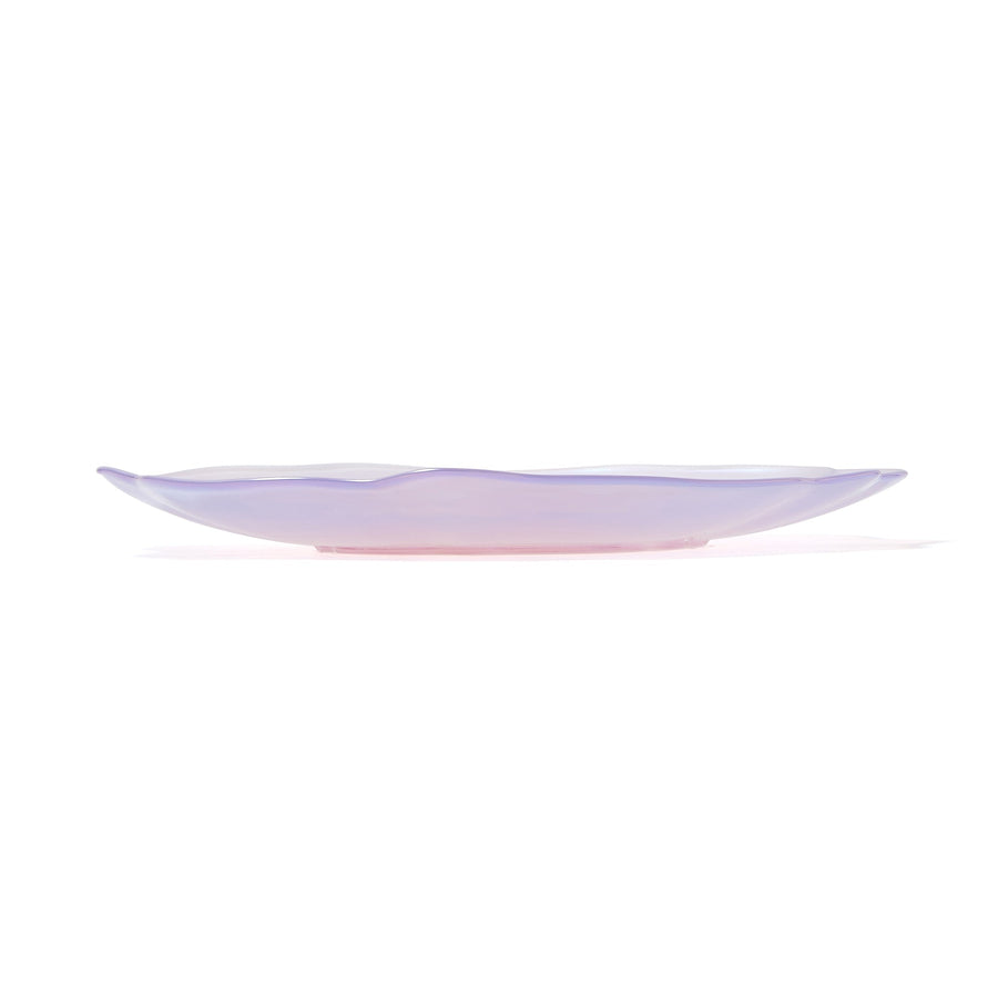 Gradation Opal Glass Plate M Purple x Pink