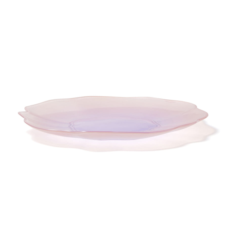 Gradation Opal Glass Plate M Pink x Purple