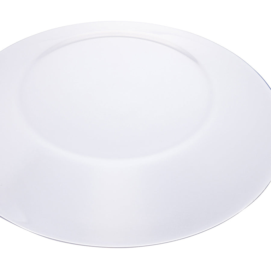 カラーリム ガラスプレート ブルー