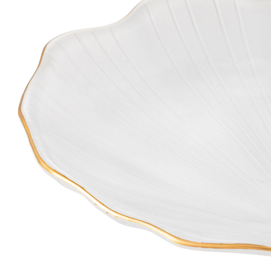 シェルガラスウェア S ホワイト