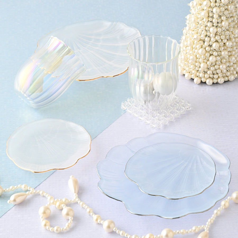 シェルガラスウェア S ブルー