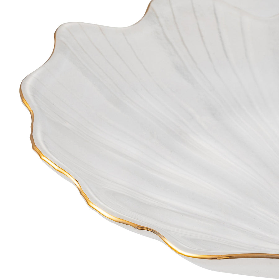 シェルガラスウェア M ホワイト