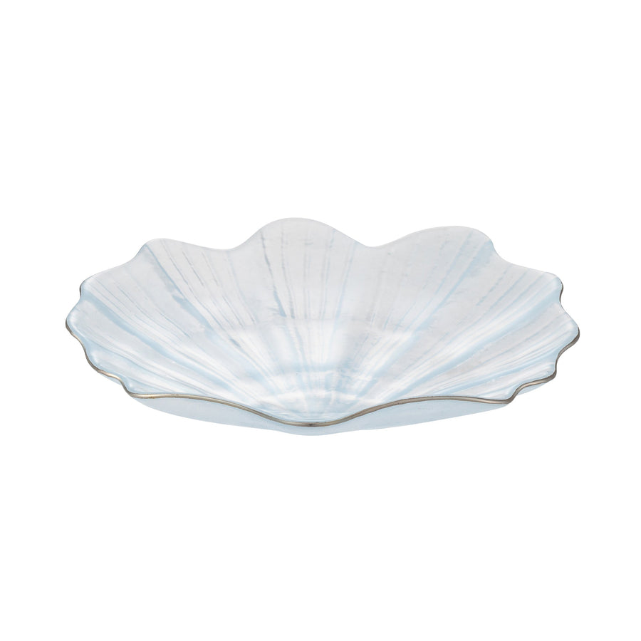 シェルガラスウェア M ブルー